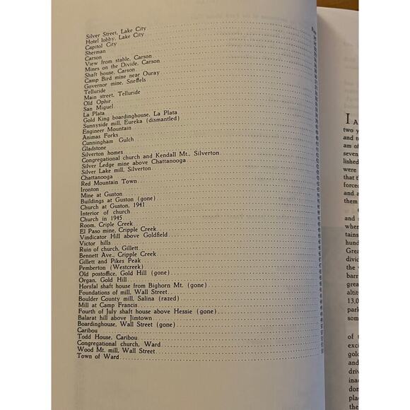 Stampede to Timberline, Muriel Sibelle Wolle, HC/DJ 1969. Ghost Towns & Mining - Picture 10 of 10